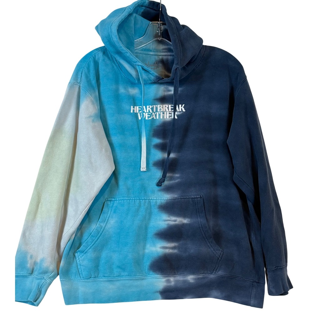 Niall Horan Heartbreak Weather Tie Dye Hoodie Sweatshirt •M• 1D Concert Merch